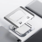 COTECI BS-008 Folding Laptop Stand Aluminum Alloy Tablet Holder Adjustable Height Portable