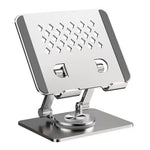 COTECI BS-009 Folding Tablet Stand 360-Degree Rotating Laptop Holder Multi Angle Adjustable