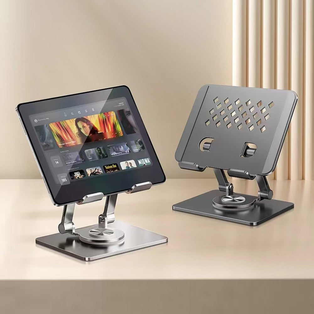 COTECI BS-009 Folding Tablet Stand 360-Degree Rotating Laptop Holder Multi Angle Adjustable