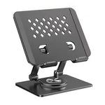 COTECI BS-009 Folding Tablet Stand 360-Degree Rotating Laptop Holder Multi Angle Adjustable