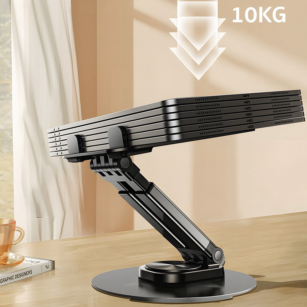COTECI BS-012 Tablet Telescopic Rotating Bracket Adjustable Angle Laptop Stand with Anti Slip Base