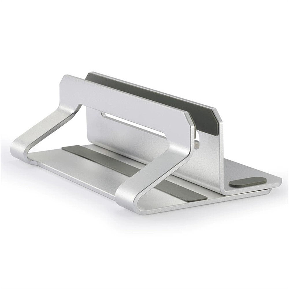 D051 Vertical Laptop Stand for Notebooks Up To 17.3 Inch Aluminum Alloy Space Saving Desktop Organizer