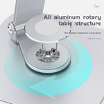 R-JUST BJ01-02 360 Degree Rotation Notebook Lifting Bracket Aluminum Alloy Laptop Riser Stand