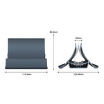 R-JUST BJ16 Notebook Vertical Storage Base Aluminum Alloy Desktop Laptop Holder Stand