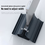 R-JUST BJ16 Notebook Vertical Storage Base Aluminum Alloy Desktop Laptop Holder Stand