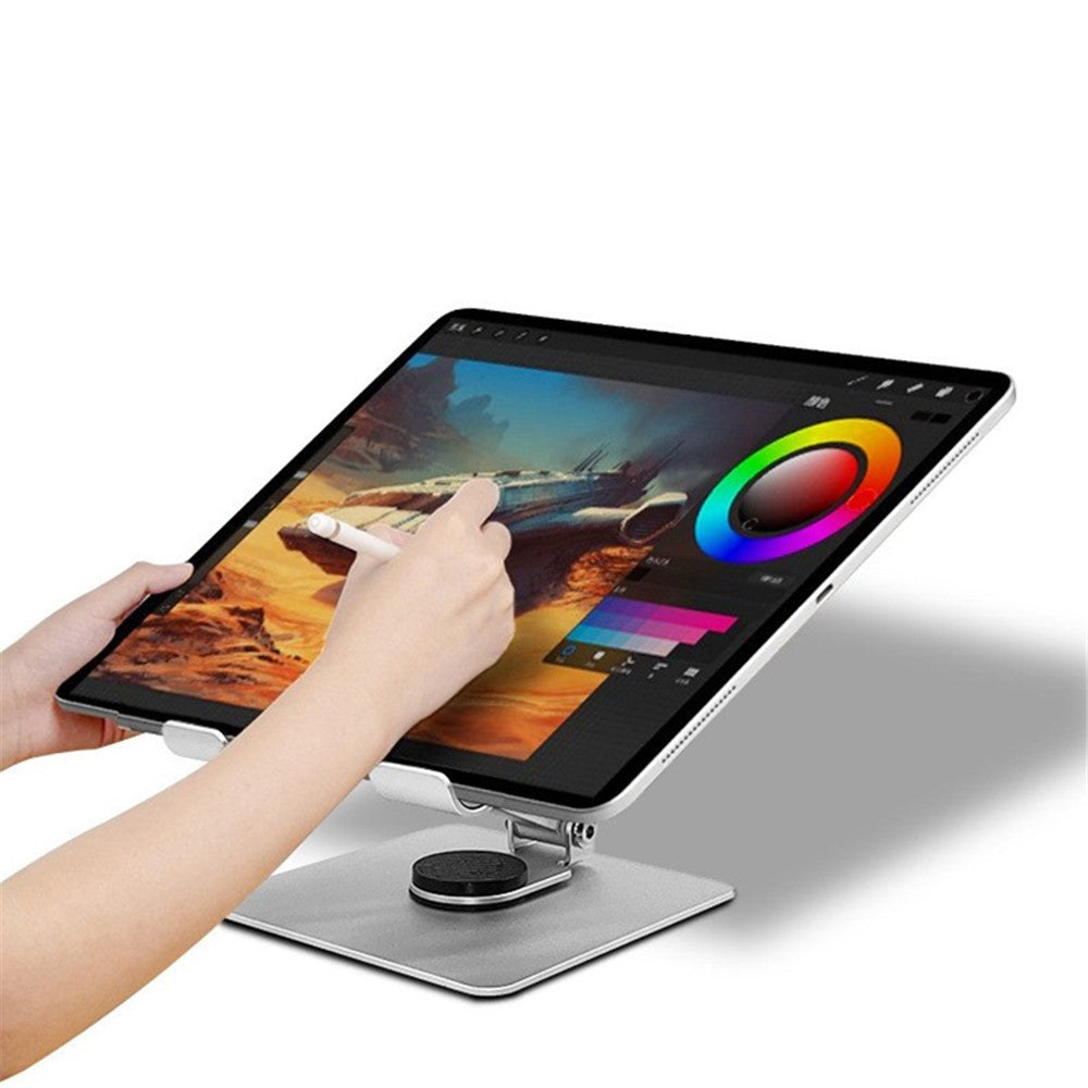 Foldable Tablet Stand Holder Aluminum Alloy 6-14 Inch Smartphone Stand Desktop Mount for Hands-free Use