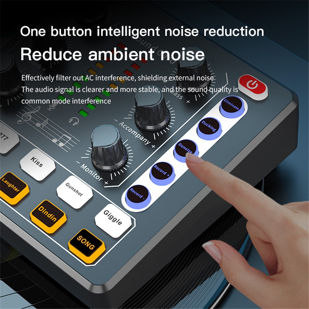 105+M8 BM800 Condenser Microphone Kit Sound Card for Music Recording Karaoke Singing Live Streaming