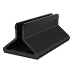 C4 Justerbar Bredde Enkelt Slot Opbevaringsbase til Notebooks og Tablets Skrivebordsstander i Aluminiumslegering
