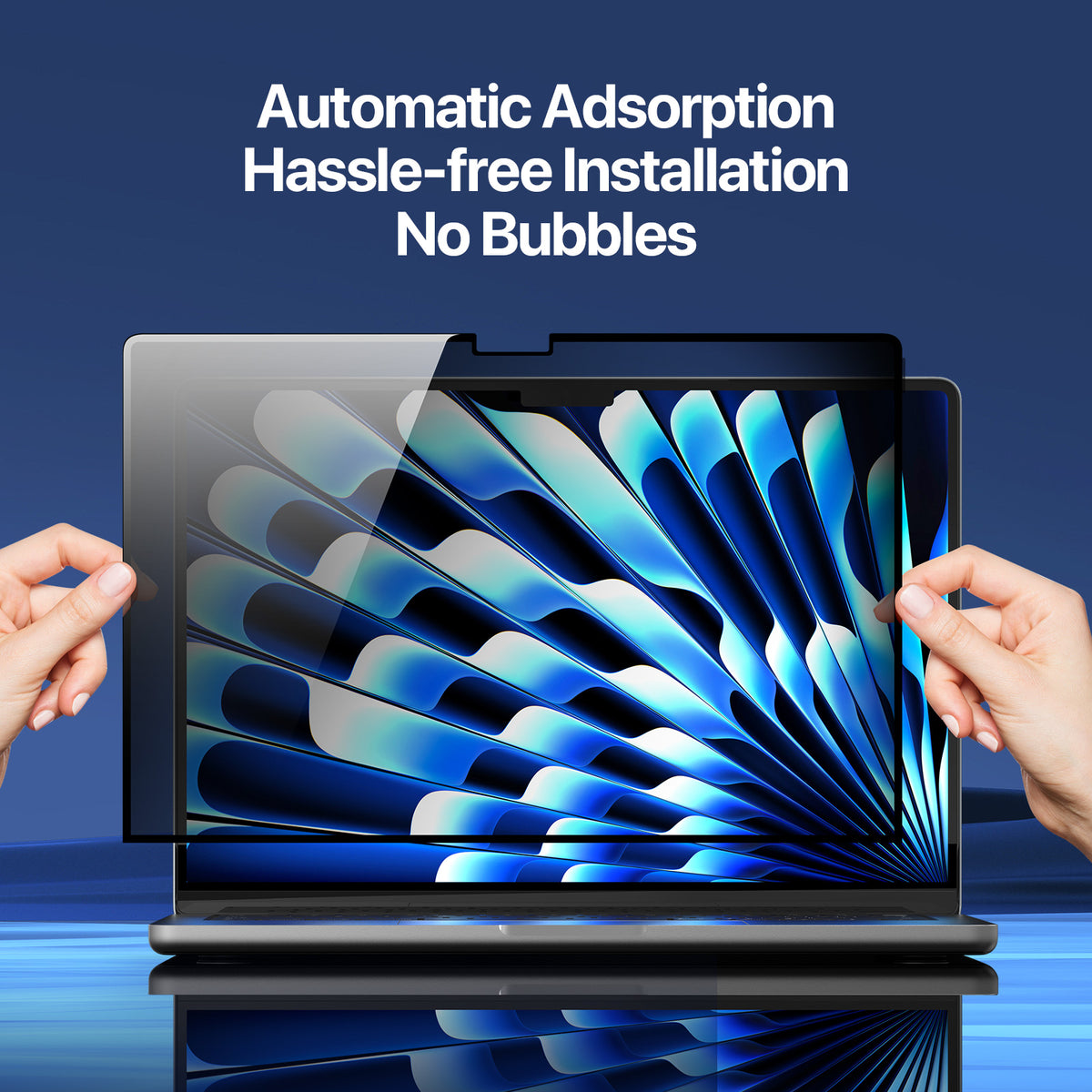 Dux Ducis For MacBook Neo 13 inch (2026) Leno Series Detachable Privacy Screen Protector 30° Anti-spy PET Screen Film