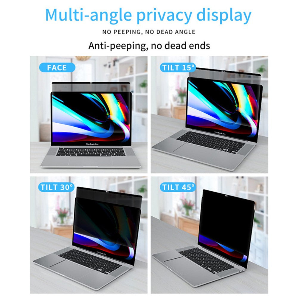 For MacBook Pro MacBook Pro 14 inch (2026) A3427 A3426 / (2025) A3434 A3112 A3185 A3401 / (2024) A2918 A2992 / (2023) A2779 / (2022) / (2021) A2442 Anti-Spy Film Tempered Glass Screen Protector
