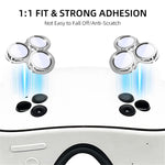 2Pcs For Meta Quest 3S Front Lens Alloy + Tempered Glass Anti-Explosion Protective Film