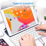 Ultra-Slim Wireless Bluetooth-compatible Keyboard (Korean Language) for Android Windows iOS