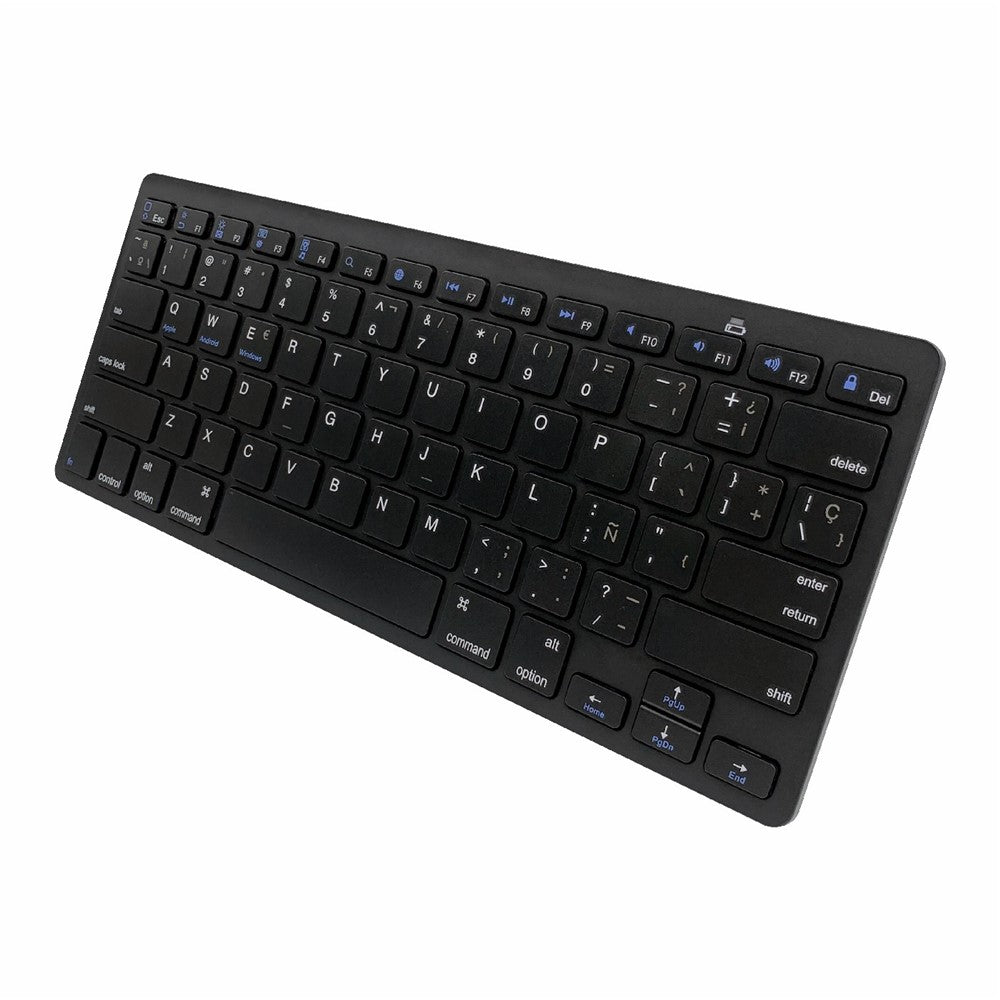 [English Version] X5 78-Key Ultra Thin Wireless Bluetooth-compatible Keyboard Portable Gamer Keyboard for iPad iPhone