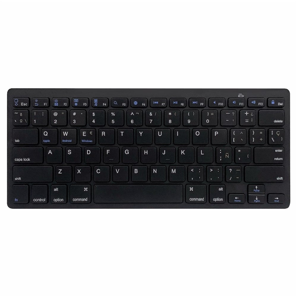 [English Version] X5 78-Key Ultra Thin Wireless Bluetooth-compatible Keyboard Portable Gamer Keyboard for iPad iPhone