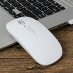 HXSJ M103 Trådløs USB Computermus 2,4G Modtager Ultratynd Justerbar DPI Optisk Mus