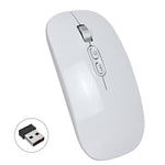 HXSJ M103 Trådløs USB Computermus 2,4G Modtager Ultratynd Justerbar DPI Optisk Mus