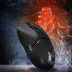 AJAZZ i309Pro Dual Mode 2.4G Wireless Rechargeable Gaming Mouse 8 Keys RGB Light 16000DPI Computer Laptop Mice