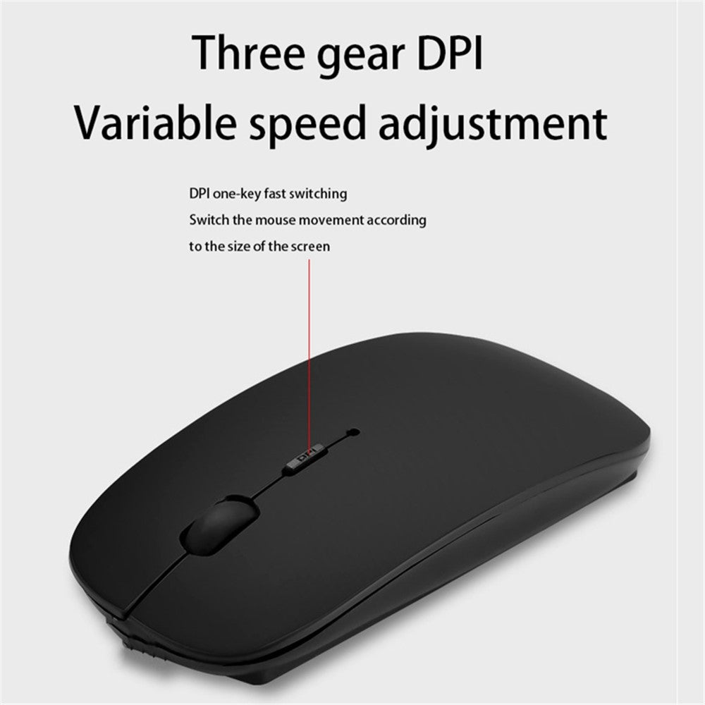 M105 Wireless Mouse Rechargeable Slim 2.4G Portable Mobile Optical Office Mouse for Notebook/PC/Laptop/Computer/Desktop