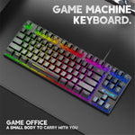 FREE WOLF K16 87-Key Backlight Professional Gaming Keyboard