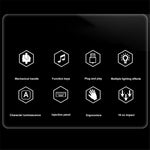 FREE WOLF K16 87-Key Backlight Professional Gaming Keyboard
