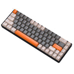 ZIYOULANG K68 Trådløst Mekanisk Tastatur 2.4G / Bluetooth-kompatibel Dual Mode 68-tasters Tastatur