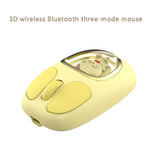Y-FRUITFUL M94 2.4G+Bluetooth-compatible 3.0+Bluetooth-compatible 5.0 Tri-Mode Mouse Cartoon Doll Wireless Mice