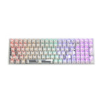 Y-FRUITFUL K10 Mechanical 100-Key Type-C Wired Keyboard with Clear Keycap