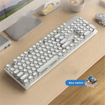 EWEADN TK950 Bluetooth-compatible / Wired / 2.4G Wireless Rechargeable Keyboard Computer Mechanical Keyboard