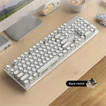 EWEADN TK950 Bluetooth-compatible / Wired / 2.4G Wireless Rechargeable Keyboard Computer Mechanical Keyboard