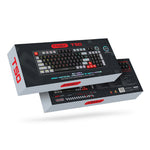 T-WOLF T50 Mechanical Keyboard with RGB Backlit 96 + 1 Keys USB Wired Keyboard for PC Gaming