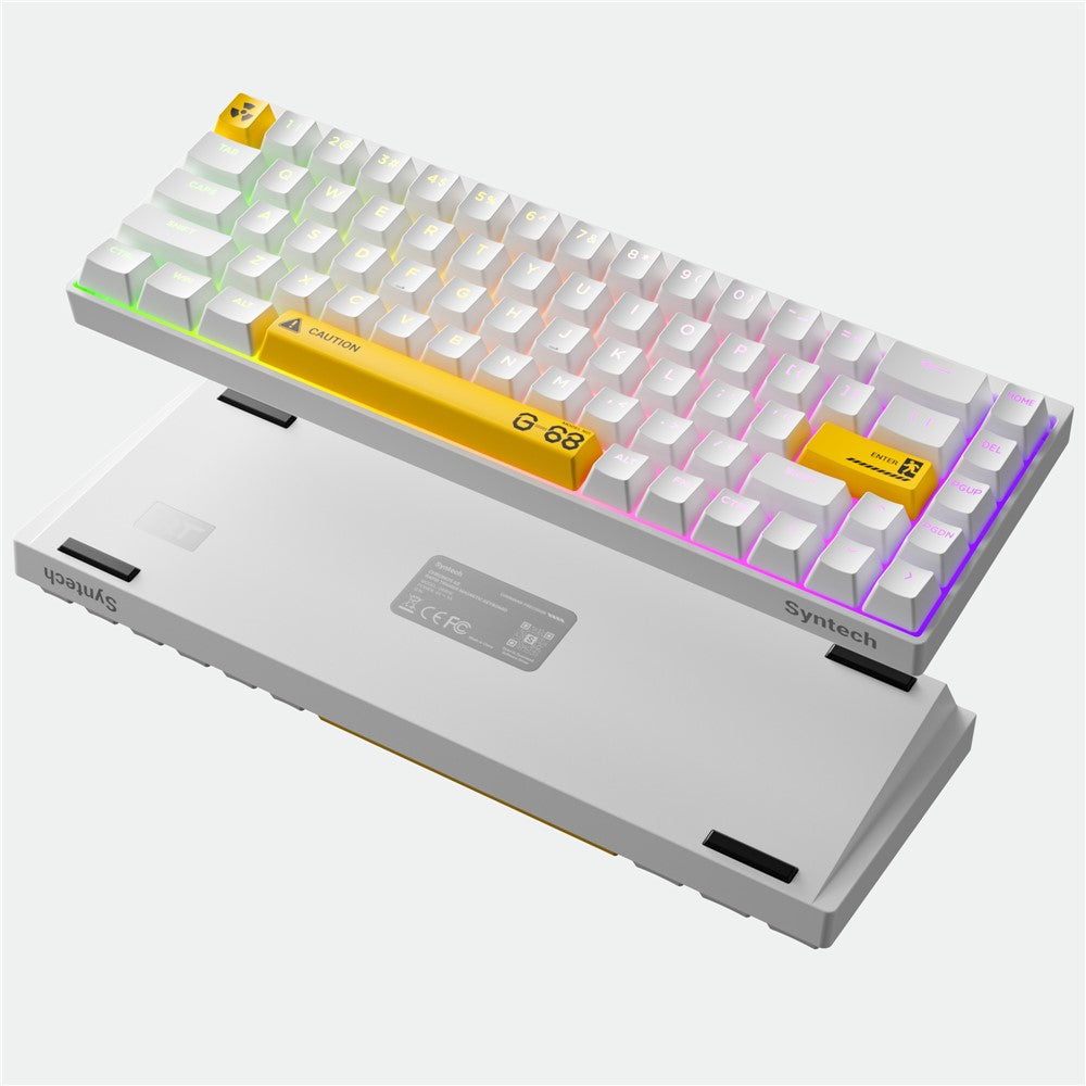 SYNTECH 68 Magnetic Gaming Keyboard Ergonomic Lightweight Wired Keyboard
