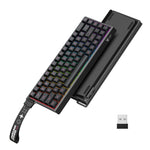 ONIKUMA MT603 68 Keys Mechanical Keyboard Three Modes 2.4GHz Wireless Gaming Keyboard