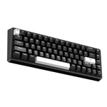 ERAZER MK68 68-tangenters mekaniskt tangentbord med blått och röd brytare, RGB-bakgrundsbelyst, trådbundet speltangentbord med typ-C (investerat av Lenovo)