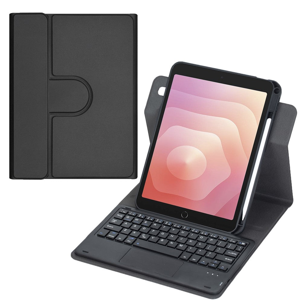 L730B-A Til Samsung Galaxy Tab S11 Roterende Tastaturcover med Touchpad og Stander Beskyttelsescover