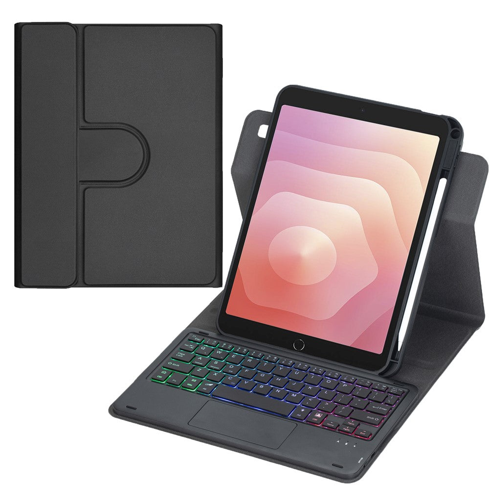L730B-AS For Samsung Galaxy Tab S11 Keyboard Case with Touchpad / Backlit Wireless Detachable Folio Keyboard Cover