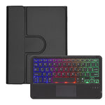 L730B-AS For Samsung Galaxy Tab S11 Keyboard Case with Touchpad / Backlit Wireless Detachable Folio Keyboard Cover