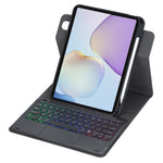 LH34B-AS Tangentbordsfodral med pekplatta / bakgrundsbelyst för Huawei MatePad 11.5 (2026) / MatePad 11.5 S (2025) / (2024) / MatePad Air 11.5 tum (2023) Trådlöst avtagbart folio-tangentbordsfodral