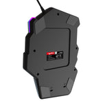 HXSJ One-handed Gaming Keyboard Mouse Set