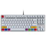 HXSJ L600 87-tasters røde kontakter Kablet bærbart tastatur Mekanisk gamingtastatur med baggrundsbelysning til hjemmekontoret