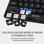 HXSJ V900 Wired 61 Keys Colorful Backlit Computer Laptop Home Office Gaming Blue Switch Mechanical Keyboard