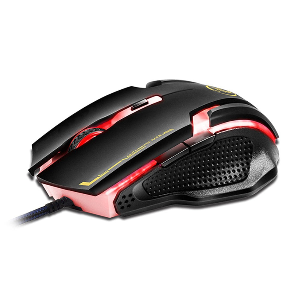 IMICE A9 Gamingmus USB Kablet Mus 6 Knapper 4000DPI Bærbar Mus