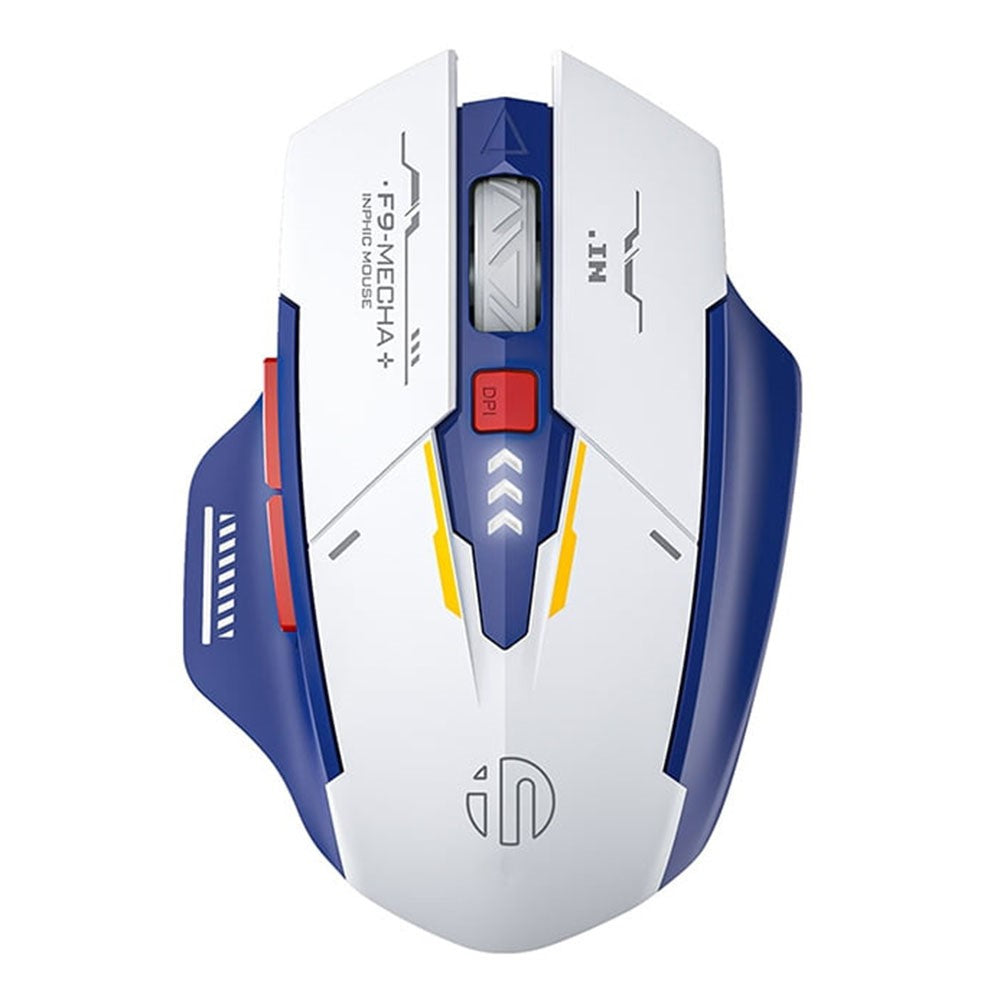 INPHIC F9 Mecha Version Rechargeable 2.4G Wireless Gaming Working Mouse Computer Laptop Mice