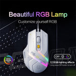 INPHIC PG1 USB Wired E-Sports Gaming Mouse RGB Light Computer Laptop Mice