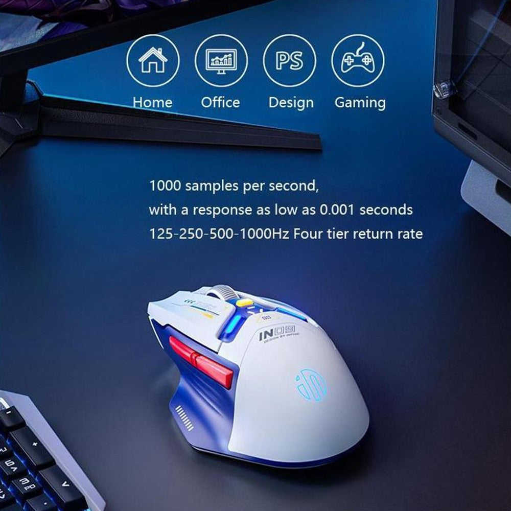 INPHIC IN9 Wired / Bluetooth-compatible 5.0 / 2.4G Wireless Mouse Gaming Office Home Computer Laptop Mice