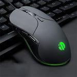 INPHIC PB1 USB Wired Business Office Gaming Mouse Silent Macro Programming Computer Laptop Mice