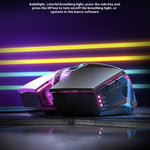 INPHIC PW2 USB Kablet Gaming Mus Farverigt Lys Makroprogrammering Computer Bærbar Mus