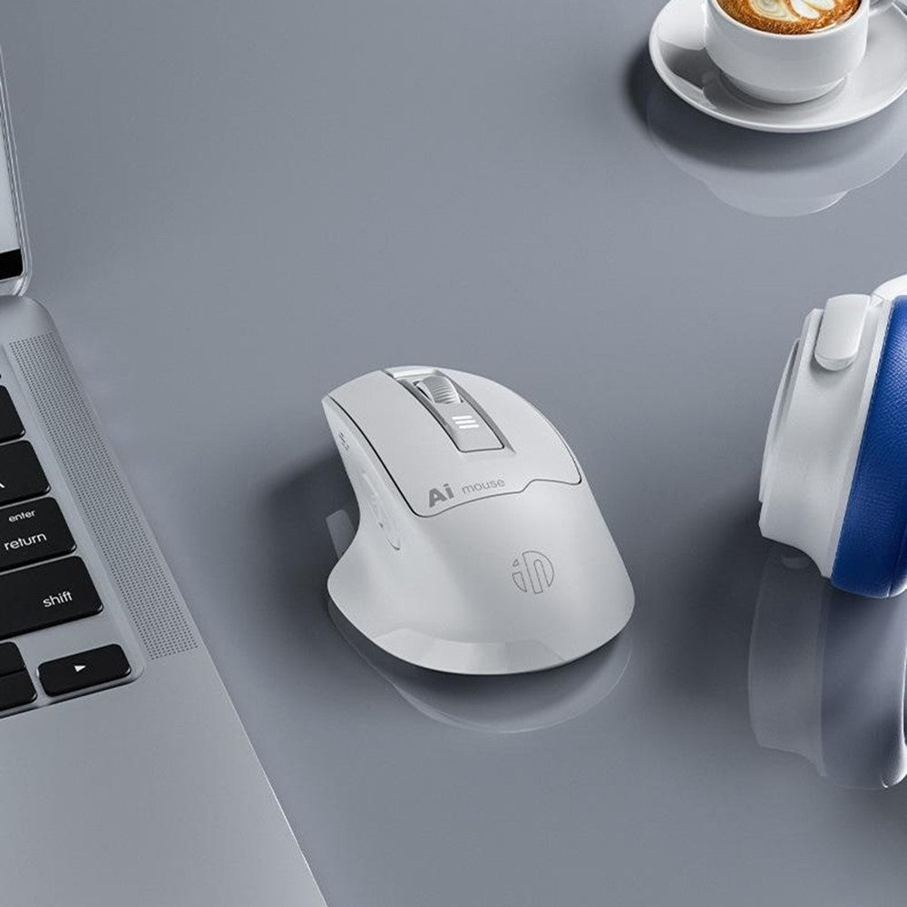 INPHIC S6 AI Smart Voice Mouse Wireless Bluetooth-compatible Mouse 2400DPI Supports Voice-Controlled Typing