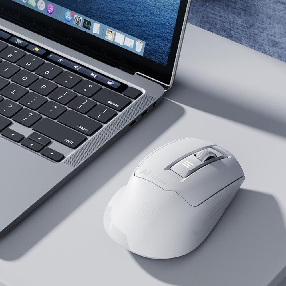 INPHIC S6 AI Smart Voice Mouse Wireless Bluetooth-compatible Mouse 2400DPI Supports Voice-Controlled Typing