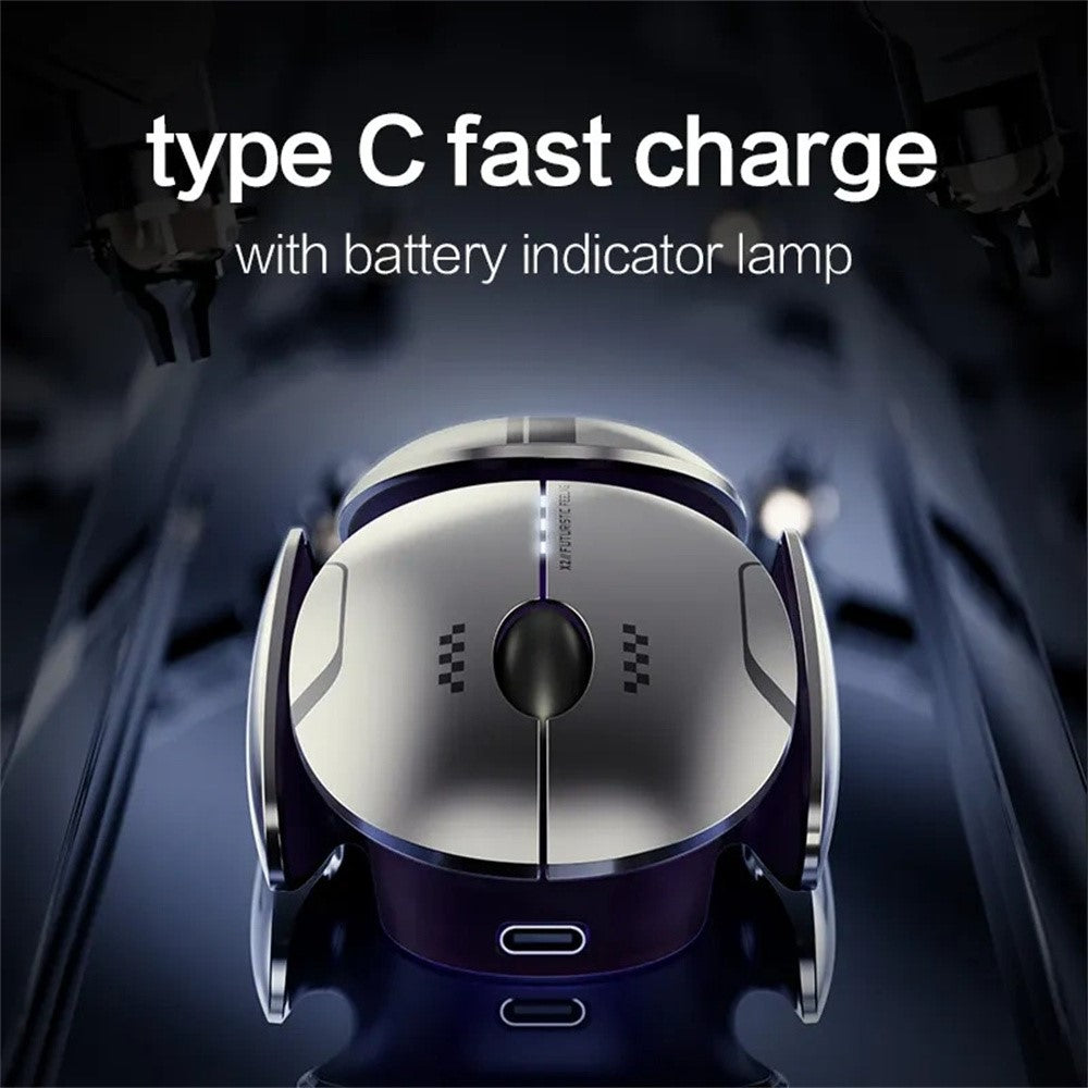 INPHIC X2 3 Modes Mouse Wireless Bluetooth-compatible 4.0  /  5.0 Mouse 2400DPI Rechargeable Mice with Light for Laptop