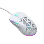 T-WOLF G520 Gaming Mouse RGB Backlit 7 Keys Programmable Mouse with Interchangeable Back Cover